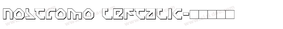 Nostromo Leftalic字体转换